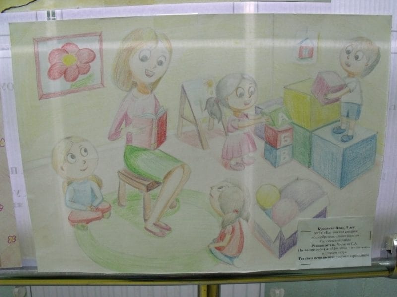 Рисунки семьи карандашом для детей (17 фото) #57