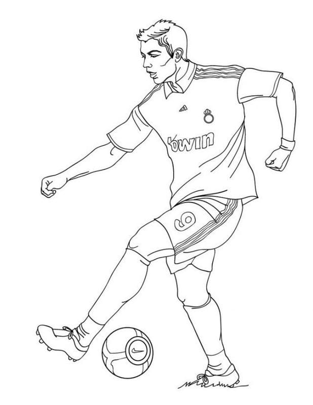 Рисунки для срисовки футбол (15 фото) #4