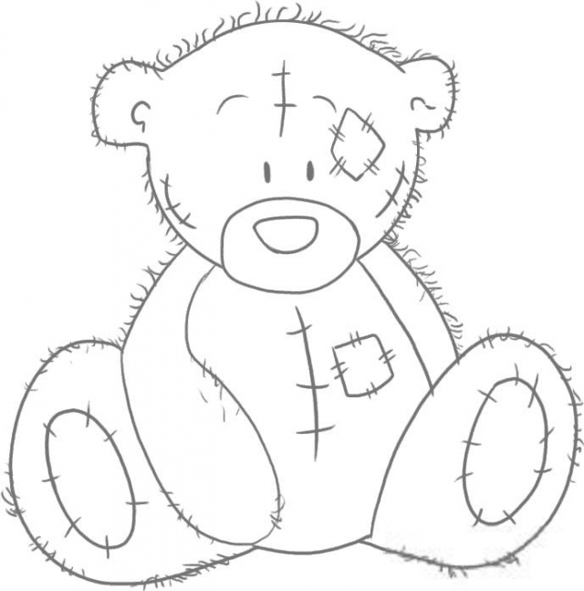 Рисунки медведя карандашом для детей (38 фото) #34
