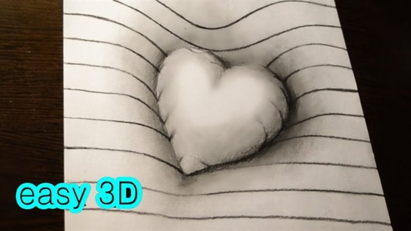 3Д рисунки карандашом (27 фото) #33