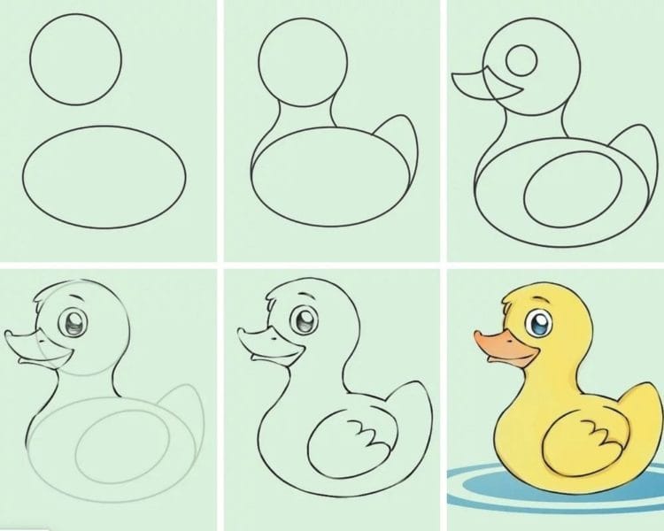 Самые легкие рисунки для срисовки для детей 5 лет (30 фото) #39