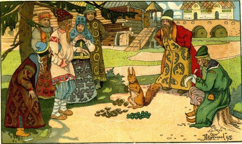 Картинки белка из сказки о царе Салтане (14 фото) #63