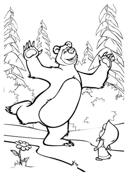 Рисунки медведя карандашом для детей (38 фото) #87