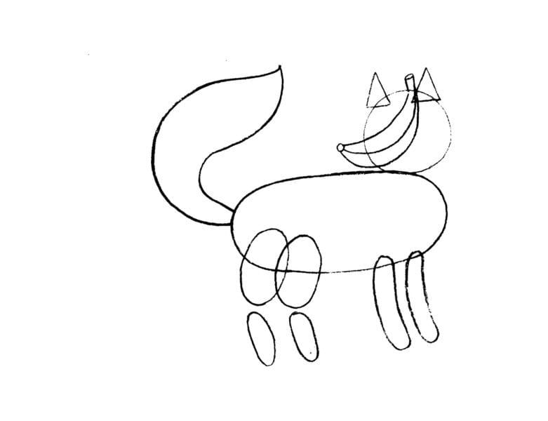 Рисунки карандашом для детей лиса (28 фото) #75