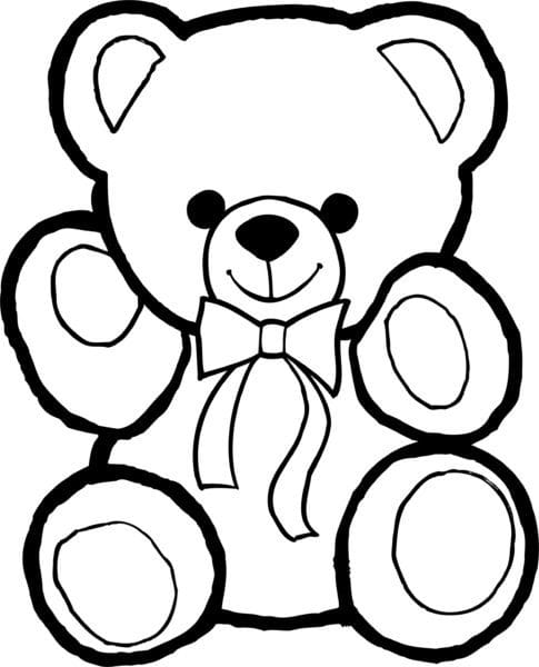 Рисунки медведя карандашом для детей (38 фото) #40