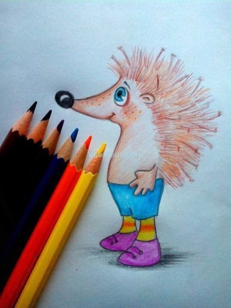Рисунки мышки карандашом для детей (30 фото) #33