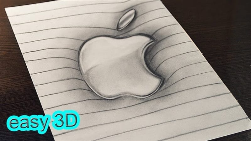 3Д рисунки карандашом (27 фото) #28