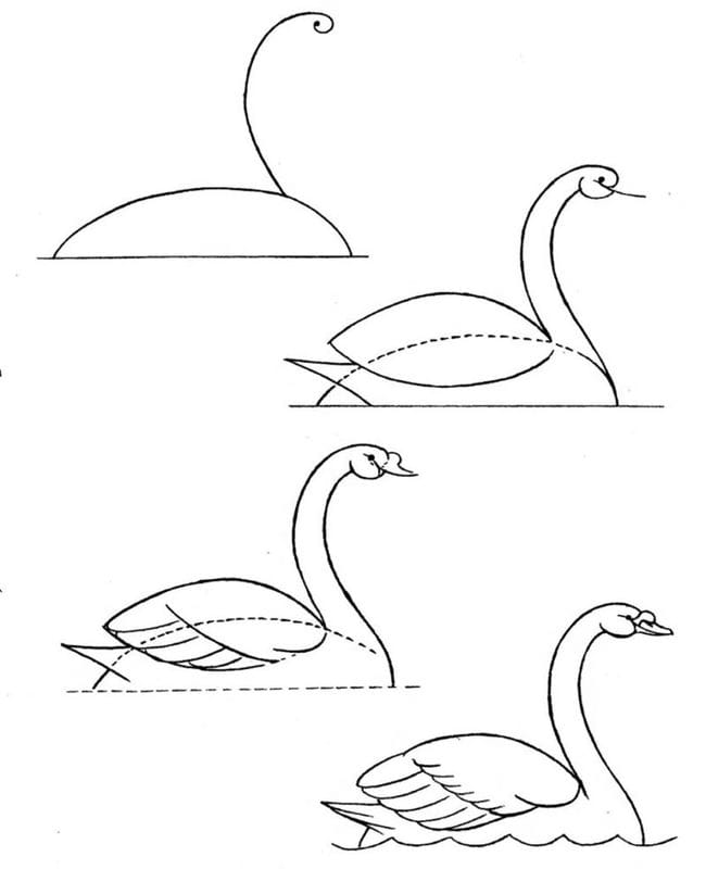 Рисунки птицы карандашом для детей (63 фото) #60