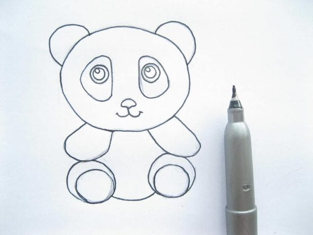 Рисунки медведя карандашом для детей (38 фото) #5