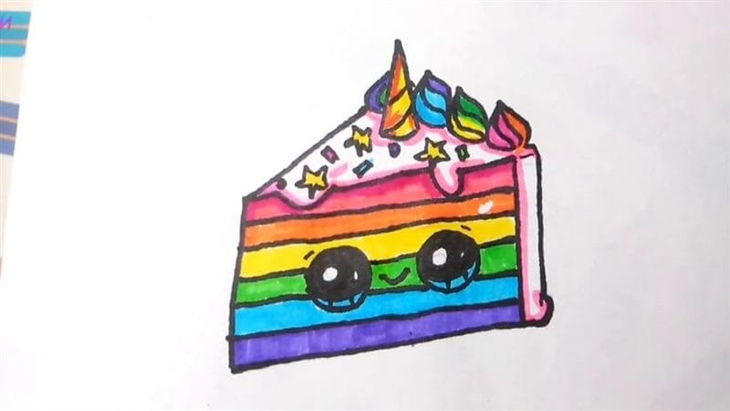 Рисунки тортиков для срисовки (58 фото) #70
