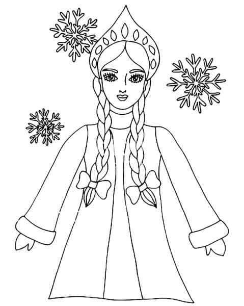 Рисунки карандашом Снежная Королева (62 фото) #98