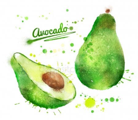 Рисунки карандашом мультяшный авокадо (17 фото) #6