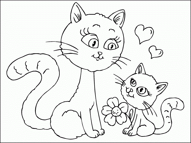 Рисунки кошки карандашом для детей (33 фото) #33