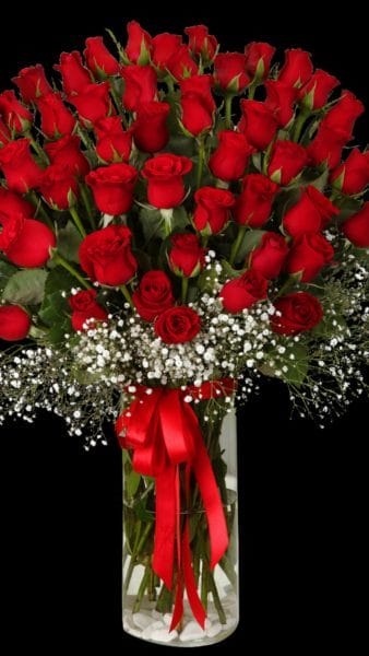 Самые красивые фото цветов и букетов роз (35 фото) #75