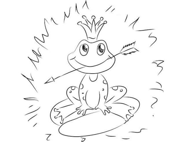 Рисунки лягушки для срисовки (40 фото) #8