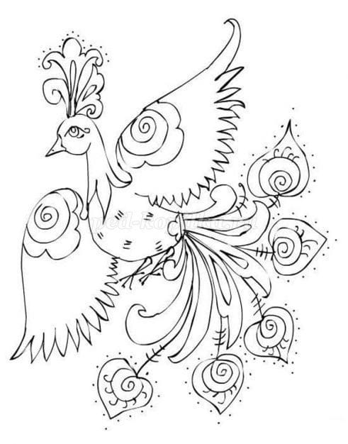 Рисунки птицы карандашом для детей (63 фото) #10