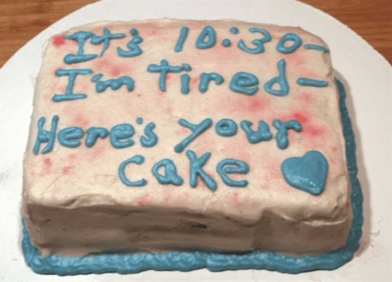 115 самых смешных надписей на торт #41