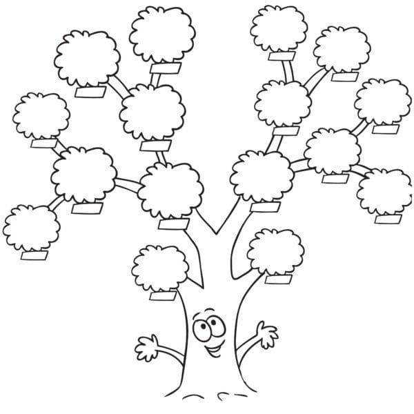 Древо семьи: 80 шаблонов семейного дерева #31