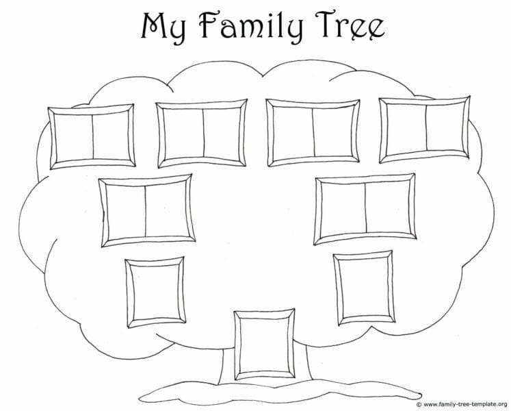 Древо семьи: 80 шаблонов семейного дерева #40
