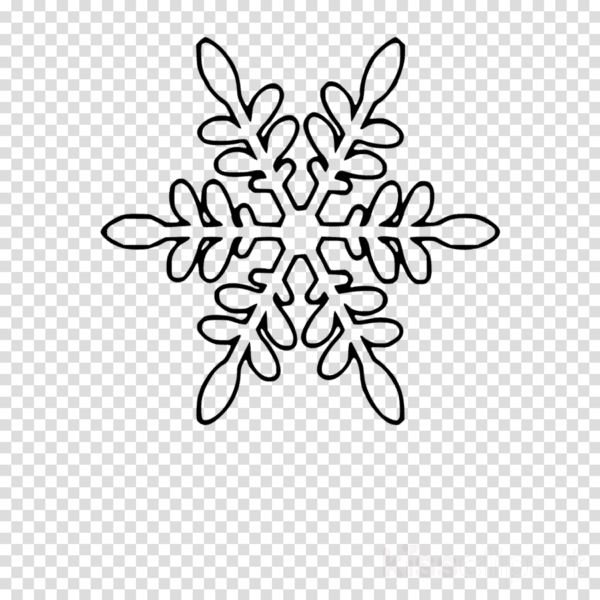Снежинки из бумаги: 125 шаблонов для распечатки #39