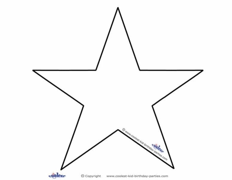 95 шаблонов звезд для вырезания из бумаги #80
