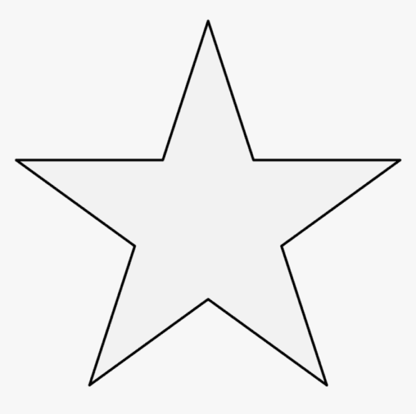 95 шаблонов звезд для вырезания из бумаги #39