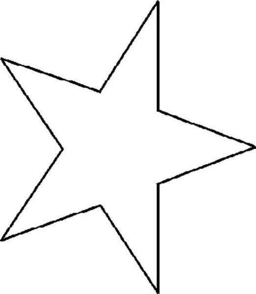 95 шаблонов звезд для вырезания из бумаги #67