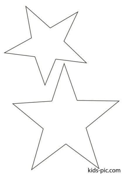 95 шаблонов звезд для вырезания из бумаги #75