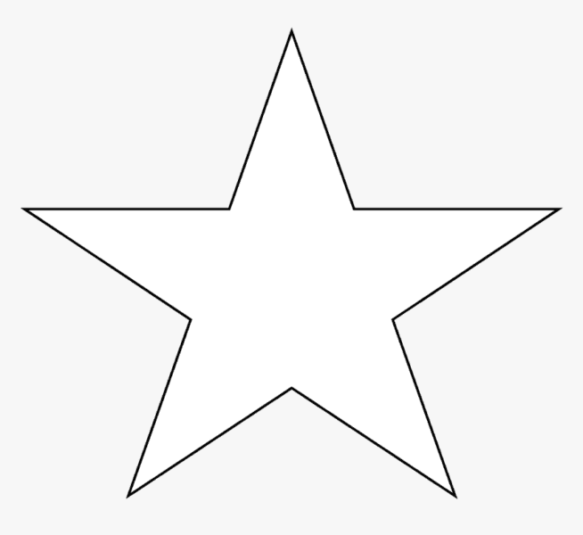95 шаблонов звезд для вырезания из бумаги #13