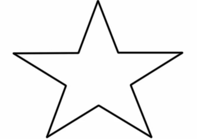 95 шаблонов звезд для вырезания из бумаги #74