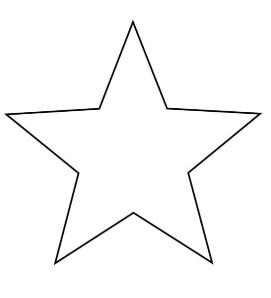 95 шаблонов звезд для вырезания из бумаги #55