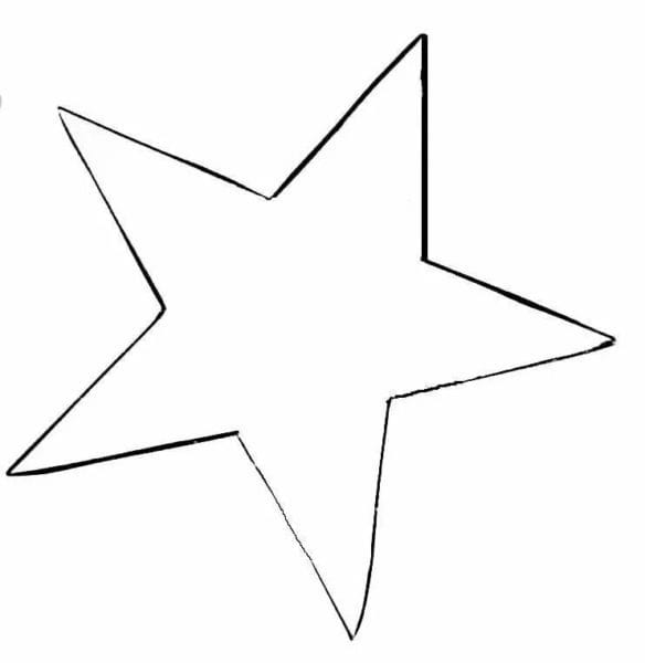 95 шаблонов звезд для вырезания из бумаги #85