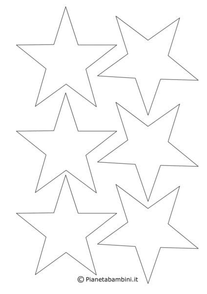95 шаблонов звезд для вырезания из бумаги #23