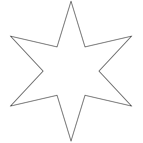 95 шаблонов звезд для вырезания из бумаги #48