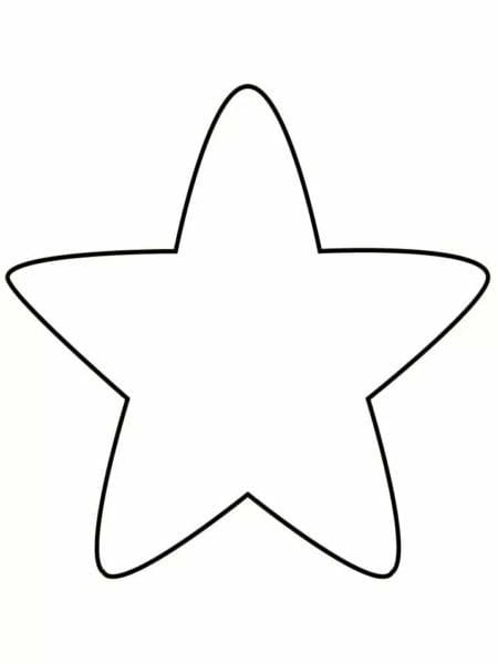 95 шаблонов звезд для вырезания из бумаги #53