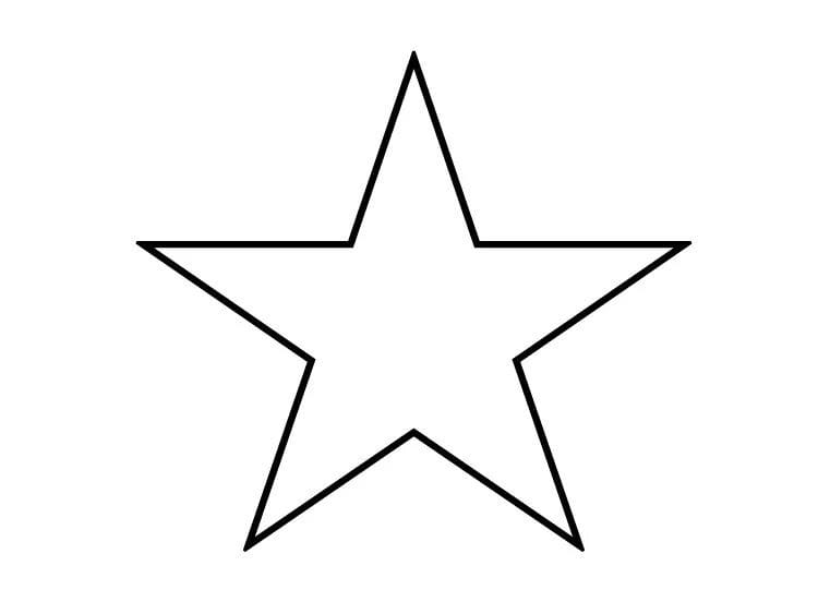 95 шаблонов звезд для вырезания из бумаги #81