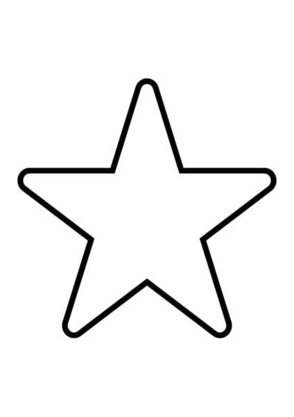 95 шаблонов звезд для вырезания из бумаги #25