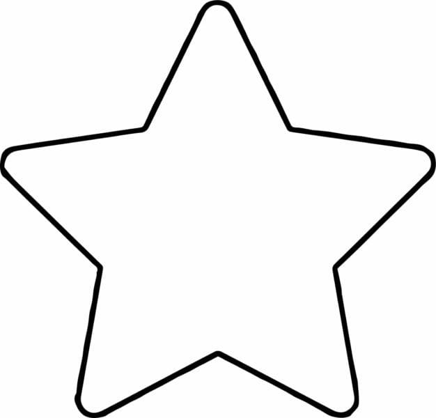 95 шаблонов звезд для вырезания из бумаги #46