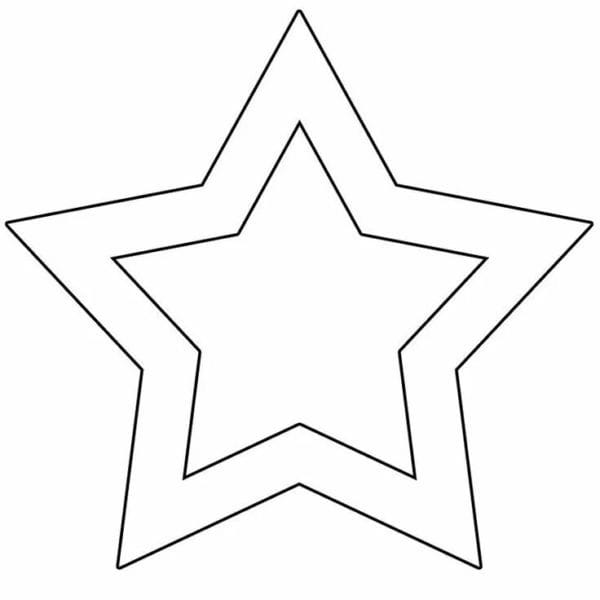 95 шаблонов звезд для вырезания из бумаги #52