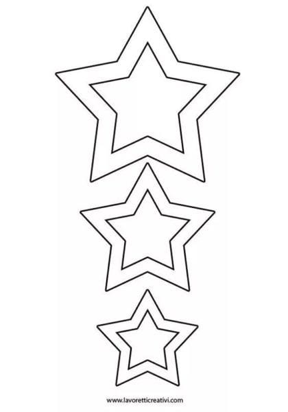 95 шаблонов звезд для вырезания из бумаги #51