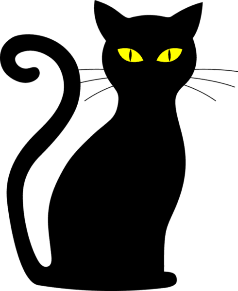 90 трафаретов кошек для рисования и вырезания из бумаги #25