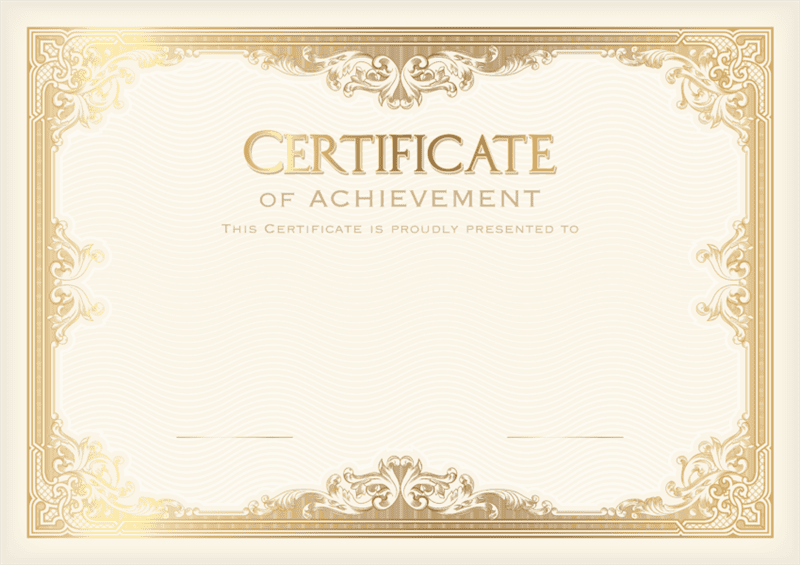 125 самых разных шаблонов сертификатов #73