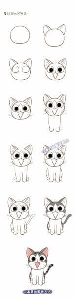 215 прикольных рисунков котов и кошек #189