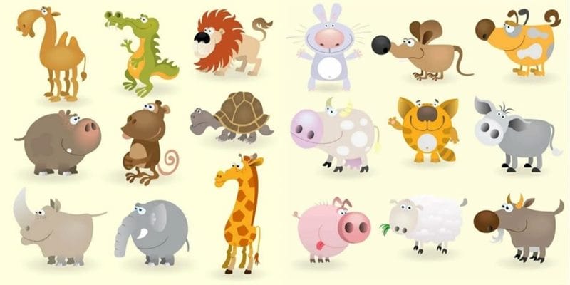 100 картинок с разными животными для малышей #21