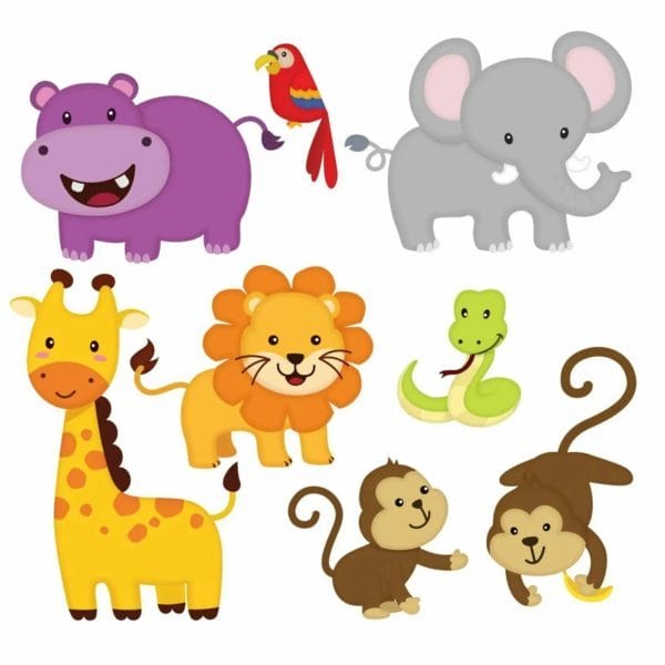 100 картинок с разными животными для малышей #73