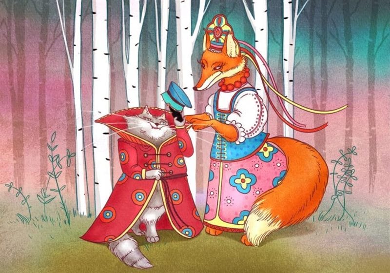Сказочные персонажи: 110 иллюстраций к русским народным сказкам #33