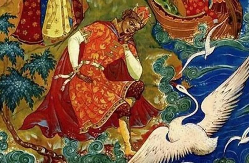 115 рисунков к сказке о царе Салтане #67