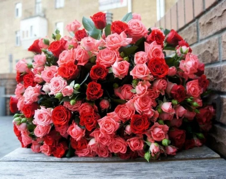 Букеты роз: 180 красивых картинок #50