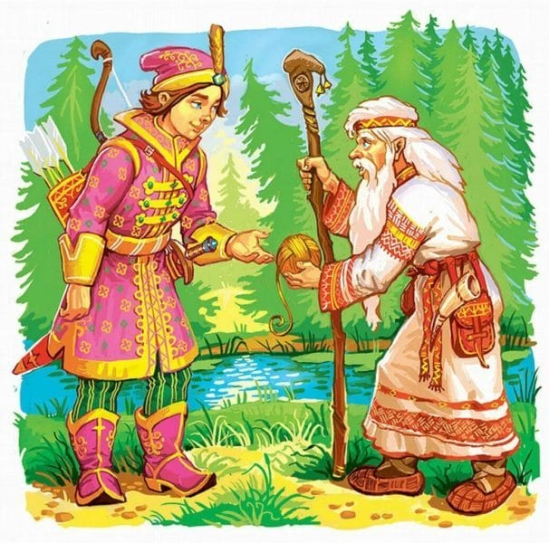 Сказочные персонажи: 110 иллюстраций к русским народным сказкам #90