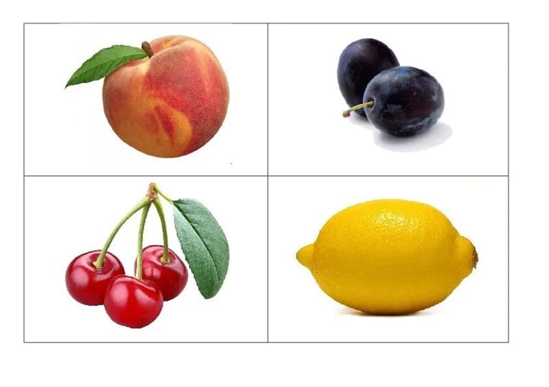 130 картинок для детей с овощами и фруктами #49